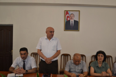 Milli Mətbuat Günü münasibəti ilə Mingəçevir şəhər İcra  Hakimiyyətində dəyirmi masa keçirilib
