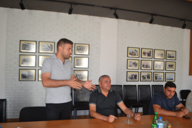 QƏRBİ AZƏRBAYCAN İRSİ: Kitabın təqdimat mərasimi Az.İES və Sənaye Parkınında keçirilib.