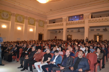 Mingəçevirdə Ümummilli lider Heydər Əliyevin anadan olmasının 102-ci ildönümü təntənə ilə qeyd olundu