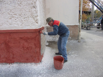 Mingəçevirdə Abadlıq-quruculuq işləri davam edir. Məhəllələrə baxış keçirildi