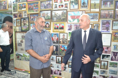 Mingəçevir şəhərində təmir işləri aparılan çoxmənzilli binalara ictimai  baxış keçirildi