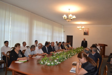 20 avqust   2025-ci il tarixində Mingəçevir Şəhər İcra Hakimiyyəti başçısı yanında Şuranın növbəti iclası oldu