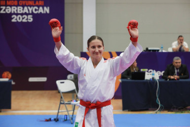 III MDB Oyunlarının karate yarışları başa çatıb