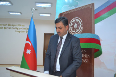 Sentyabrın 19-da “20 sentyabr Dövlət Suverenliyi günü”  münasibətilə Mingəçevir şəhər İcra Hakimiyyəti və YAP şəhər təşkilatı birgə  elmi-nəzəri konfrans keçirib.