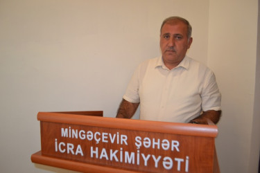 20 avqust tarixində Mingəçevir Şəhər İcra Hakimiyyəti başçısı yanında Şuranın növbəti iclası keçirilib.