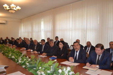 2025-ci il oktyabr ayının 29-da Mingəçevir Şəhər İcra Hakimiyyəti başçısı yanında Şuranın növbəti iclası keçirilib.