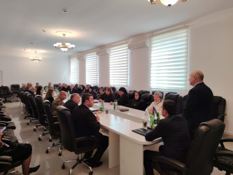 Cənab Prezident İlham Əliyevin sərəncamına əsasən Azərbaycan Respublikasında 2025-ci ildə “Konstitusiya və Suverenlik İli”elan edilməsi  ilə bağlı tədbirlərin keçirilməsi davam edir.