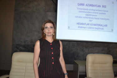QƏRBİ AZƏRBAYCAN İRSİ: Kitabın təqdimat mərasimi Az.İES və Sənaye Parkınında keçirilib.