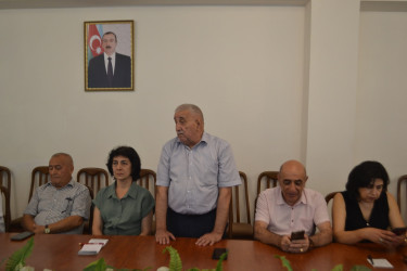 Milli Mətbuat Günü münasibəti ilə Mingəçevir şəhər İcra  Hakimiyyətində dəyirmi masa keçirilib