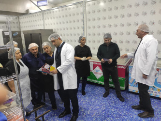 Mingəçevir şəhərində qida təhlükəsizliyi ilə əlaqədar nöbtəti maarifləndirici görüşlər keçirilib.