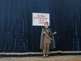 Mingəçevirdə“15 May-Beynəlxalq Ailə Günü”nə həsr olunmuş tədbir keçirilmişdir.