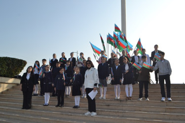 Mingəçevirdə "Dövlət Bayrağı Günü" qeyd edildi.