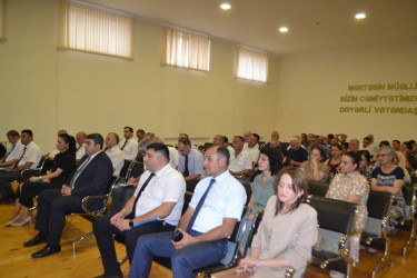 Mingəçevir şəhər İcra Hakimiyyətinin başçısı İlham İsmayılovun növbəti səyyar görüşü Nizami, N.Nərimanov, Xətai küçələrinin sakinləri ilə olub.