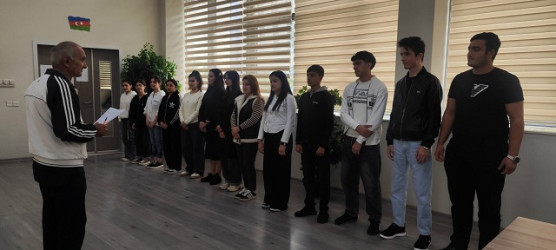 Mingəçevir Peşə Məktəbində "Dama" yarışı keçirilmişdir.