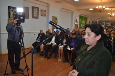 Mingəçevir şəhər İcra Hakimiyyətinin başçısı İlham İsmayılovun vətəndaşlarla növbəti səyyar görüşü aprel ayının 10-da keçirildi.