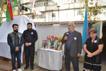 Mingəçevir 1 ci Qarabağ müharibəsi şəhidi İlyas Mayılovun adının əbədiləşməsi üçün yaşadığı binanın qarşısında  xatirə bulağının  açılışı olub.