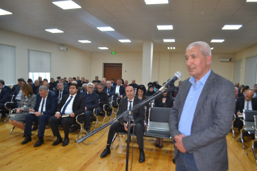 Mingəçevir şəhər İcra Hakimiyyətinin başçısı İlham İsmayılovun vətəndaşlarla növbəti səyyar görüşü may ayının 7- də keçirildi