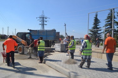 Sentyabr ayının 25-də Mingəçevir şəhərində həyata keçirilən abadlıq-quruculuq və əsaslı təmir işləri ilə ictimai tanışlıq olub.