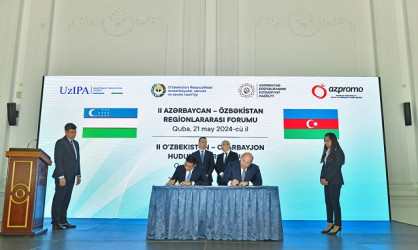 2-ci Azərbaycan-Özbəkistan Regionlararası Forumu  keçirilib. Mingəçevir və Namanqan şəhərlərinin qardaşlaşması barədə sazişlər imzalanıb.