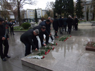 Mingəçevir şəhərində 12 dekabr Ulu Öndər Heydər Əliyevin anım günü keçirildi.