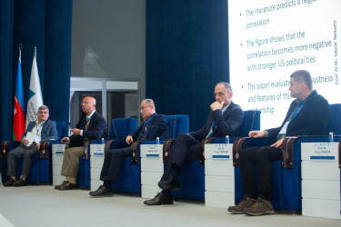 Mingəçevir Dövlət Universitetinin ev sahibliyi etdiyi “Davamlı İnkişaf Strategiyası: Qlobal trendlər, milli təcrübələr və yeni hədəflər” adlı III Beynəlxalq Konfrans öz işinə başlayıb: 20 ölkənin alim və tədqiqatçıları Mingəçevirdə