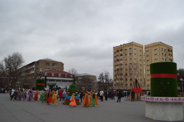 Mingəçevirdə Novruz bayramı böyük təntənə ilə qeyd olundu