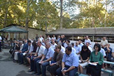Mingəçevir şəhər İcra Hakimiyyətinin başçısı İlham İsmayılovun vətəndaşlarla növbəti səyyar görüşü sentyabrın 3-də keçirilib.