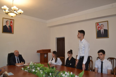 Mingəçevir İcra Hakimiyyətində növbəti  könüllülərə sertifikatlar verildi