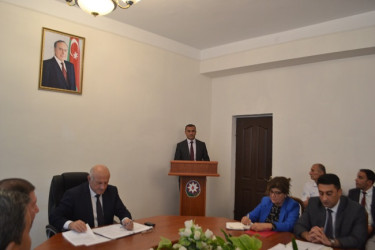 Sentyabr ayının 24-də Mingəçevir şəhər İcra Hakimiyyəti başçısı yanında Şuranın növbəti iclası keçirilib.