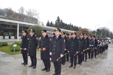 Mingəçevirdə ulu öndər Heydər Əliyevin xatirəsi ehtiramla yad edilib.