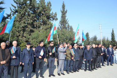 Mingəçevirdə "Dövlət Bayrağı Günü" qeyd edildi.