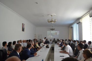 15 iyun Milli Qurtuluş Günü münasibəti “15 iyun 1993-cü il Azərbaycan dövlətçiliyinin xilası günüdür” mövzusunda konfrans keçirilib.