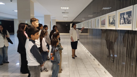"Konstitusiya və Suverenlik ili" elan olunması ilə əlaqədar  15.10.2025-ci il tarixində  Mingəçevir şəhər Heydər Əliyev Mərkəzinə ekskursiya edilmişdir.