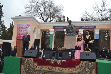 Mart ayının 19-da Mingəçevirdə Novruz Bayramı münasibətilə ümumşəhər tədbiri keçirilib.