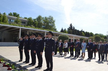 Mingəçevirdə Ulu öndər Heydər Əliyevin əziz xatirəsi dərin ehtiramla yad edilmişdir