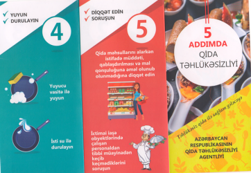 Mingəçevir şəhərində qida təhlükəsizliyi ilə əlaqədar maarifləndirici görüşlər keçirilib.
