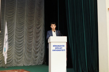 Mingəçevir Dövlət Universitetində “Konstitusiya və Suverenlik İli” çərçivəsində tələbələrin elmi-praktik konfransı keçirilib