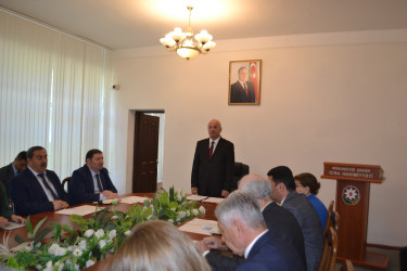 16 aprel tarixində Mingəçevir Şəhər İcra Hakimiyyəti başçısı yanında Şuranın növbəti iclası keçirilib.