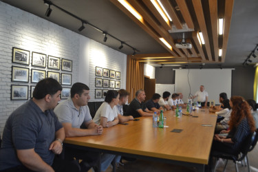 QƏRBİ AZƏRBAYCAN İRSİ: Kitabın təqdimat mərasimi Az.İES və Sənaye Parkınında keçirilib.