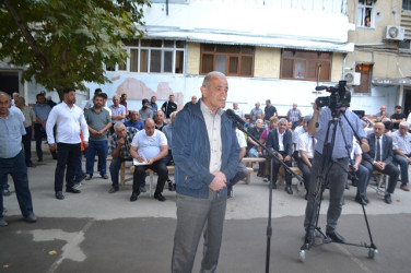 Mingəçevir şəhər İcra Hakimiyyətinin başçısı İlham İsmayılovun sakinlərlə növbəti səyyar görüşü sentyabr  ayının 19-da energetiklər yaşayış massivində keçirildi