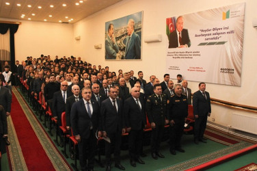 Noyabrın 12-də Konstitusiya günü münasibəti ilə tədbir keçirildi