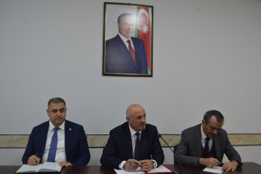 Mingəçevir şəhər İcra Hakimiyyətinin başçısı İlham İsmayılovun vətəndaşlarla növbəti səyyar görüşü mart ayının 10-da keçirilib.