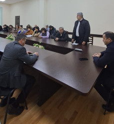 20 yanvar –Ümumxalq hüzn günü ilə bağlı tədbir keçirildi.