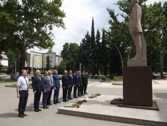 Mingəçevirdə “Milli dövlətçiliyimizin xilaskarı” mövzusunda elmi-nəzəri konfrans keçirilmişdir