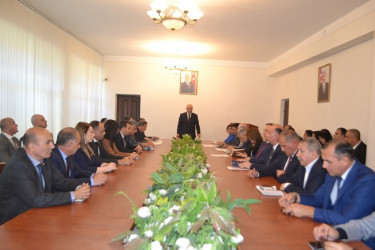 Sentyabr ayının 24-də Mingəçevir şəhər İcra Hakimiyyəti başçısı yanında Şuranın növbəti iclası keçirilib.