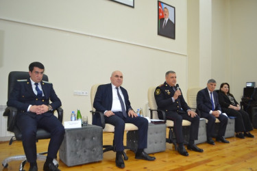 “ Təhsil müəssisələlində zorakılığın qarşısının alınması” mövzusunda tədbir keçirildi.