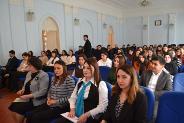 “ Sağlam Gələcək Naminə Narkomaniyaya Yox Deyək!” adlı tədbir keçirildi