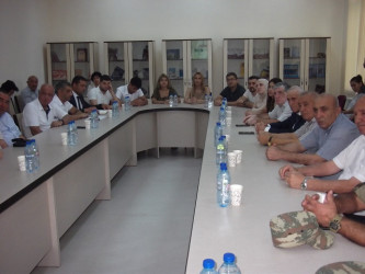 Mingəçevirdə “Regionlarda ictimai iştirakçılığın təmin olunması və ictimai nəzarətin gücləndirilməsi” layihəsi çərçivəsində dəyirmi masa keçirilib.