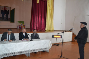 Mingəçevir şəhər İcra Hakimiyyətinin başçısı İlham İsmayılovun sakinlərlə növbəti səyyar görüşü yanvar ayının 15-də keçirildi.