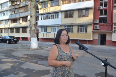 Avqustun 21-də Mingəçevir şəhər İcra Hakimiyyətinin başçısı İlham İsmayılovun sakinlərlə növbəti səyyar  görüşü  oldu